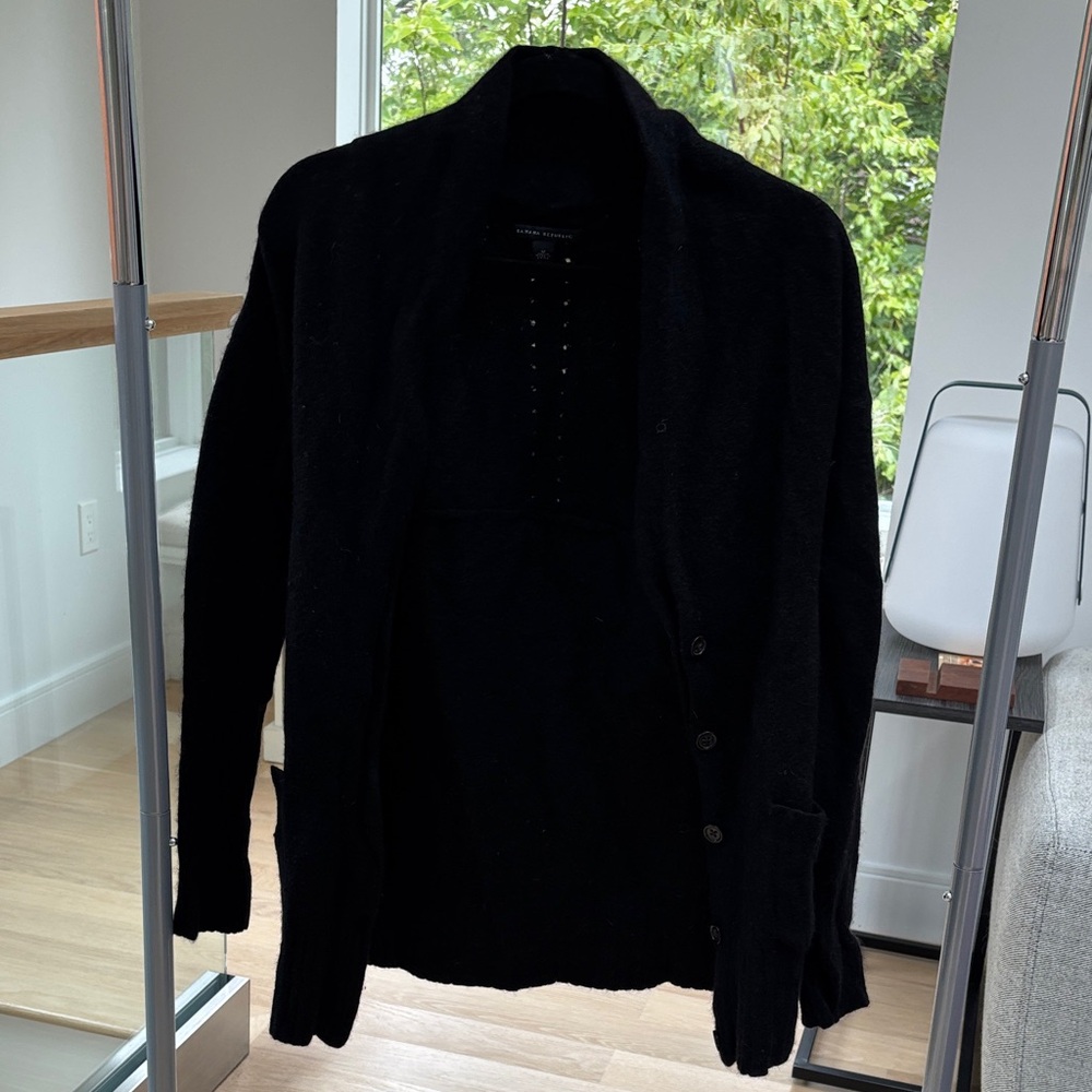 Banana Republic Black Knit Cardigan